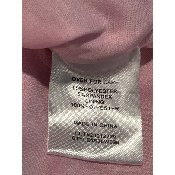 B Darlin Polyester Pink Sequin Slim Fit Mini Dress Thin Straps homecoming Sz 3/4 - Picture 5 of 6